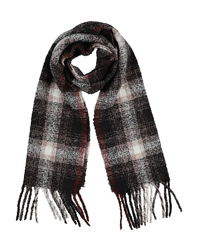ELEVENTY Scarves and foulards Dark brown 58% Alpaca wool, 42% Wool