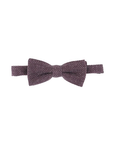 BARBATI Ties and bow ties Plum 62% Cotton, 35% Polyester, 3% Elastane