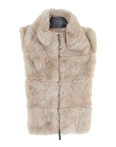 LORENA ANTONIAZZI Teddy Coat Beige 80% Acrilico, 20% Poliestere