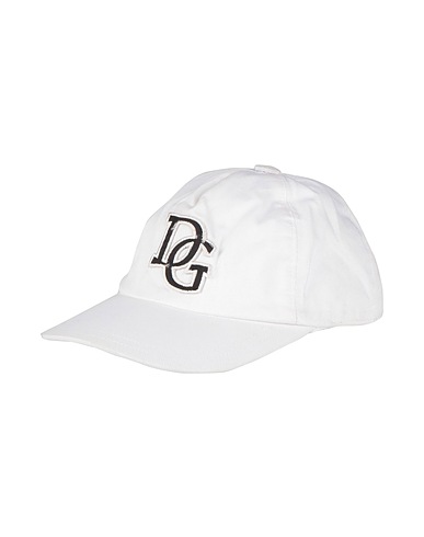 DOLCE&GABBANA Hat White 99% Cotton, 1% Elastane