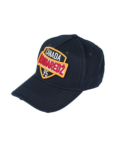 DSQUARED2 Hat Midnight blue 100% Cotton