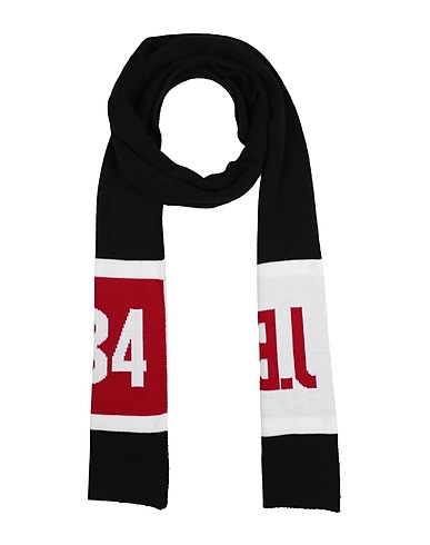 J·B4 JUST BEFORE Scarves and foulards Black 100% Acrylic