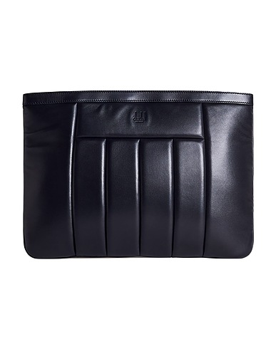 DUNHILL Borsa a mano Nero 100% Pelle di agnello