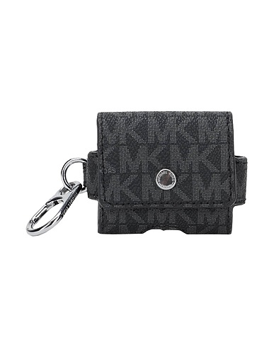 MICHAEL MICHAEL KORS Schlüsselanhänger EXPANDABLE EARBUD CS
 Schwarz 69% PVC - Polyvinylchlorid, 17% Polyester, 13% Baumwolle, 1% Polyurethan