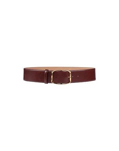 DOLCE&GABBANA Belts Chocolate brown 100% Calfskin