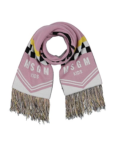 MSGM Sciarpe e foulard Rosa 80% Acrilico, 10% Lana, 5% Lana di alpaca, 5% Rayon