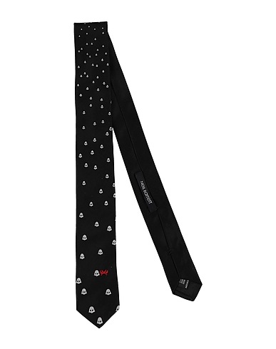 NEIL BARRETT Ties and bow ties Black 100% Silk