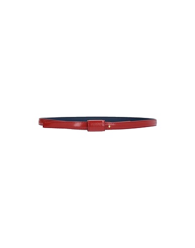 MARNI Thin belt Tan 51% Bovine leather, 26% Cotton, 22% Polyester, 1% Brass