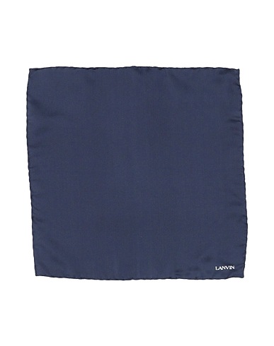 LANVIN Ties and bow ties Midnight blue 100% Silk