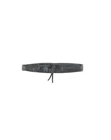 COTTON CANDY Regular belt Lead Leather