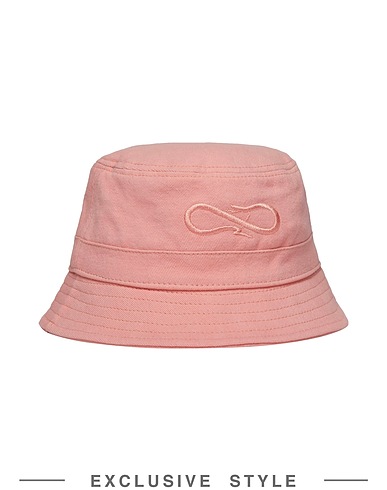 PROPAGANDA x YOOX Hat Pink 100% Cotton