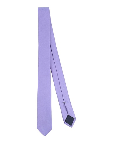 BRIAN DALES Ties and bow ties Lilac 100% Silk