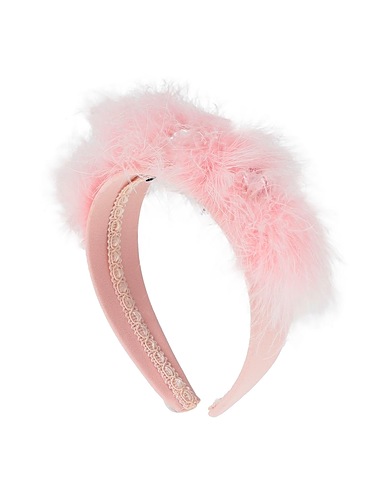 DOLCE&GABBANA Hair accessory Light pink 51% Viscose, 46% Acetate, 3% Elastane, Plastic