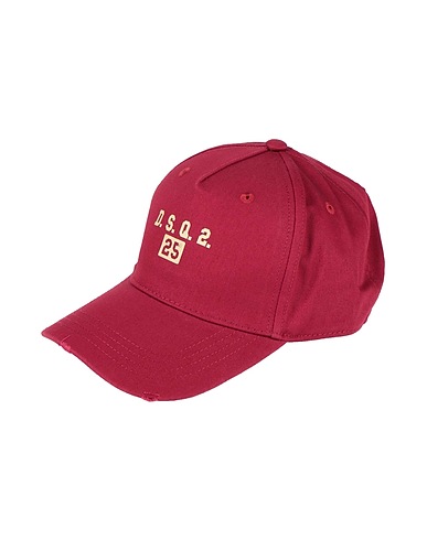 DSQUARED2 Cappello Bordeaux 100% Cotone