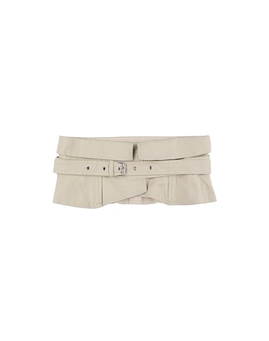 MARANT ÉTOILE High-waist belt Beige 72% Cotton, 28% Linen