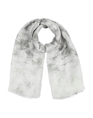 EMPORIO ARMANI Scarves and foulards Off white 56% Modal, 41% Linen, 3% Silk