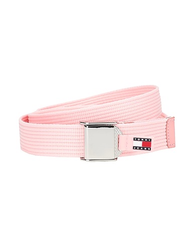 TOMMY JEANS Cinture TJW FASHION WEBBING BELT
 Rosa 100% Poliestere riciclato, Metallo