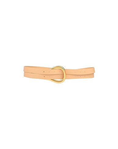 BOTTEGA VENETA High-waist belt Sand Soft Leather