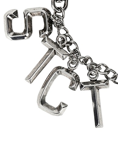 JUST CAVALLI Schlüsselanhänger Silber 84% Zink, 10% Eisen, 4% Aluminium, 2% Kupfer