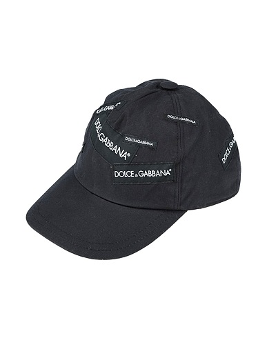 DOLCE&GABBANA Hat Black 100% Cotton