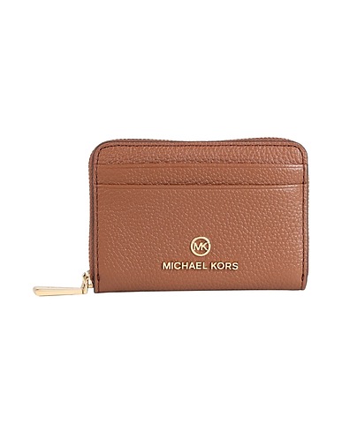 MICHAEL MICHAEL KORS Portafoglio SM ZA COIN CARD CASE Cuoio 100% Pelle di bovino