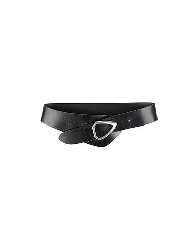 ISABEL MARANT High-waist belt Black Soft Leather