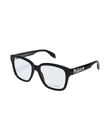 MCQUEEN Montatura occhiali AM0333O Nero Acetato