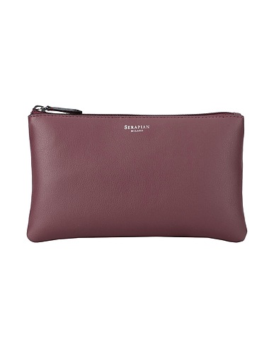 SERAPIAN Pouch FILTERING MASKS POUCH GRAPE Burgundy 90% Vegetable fibre, 10% Polyurethane coated