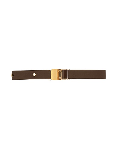 SOFIE D'HOORE Regular belt Military green 74% PES - Polyethersulfone, 26% Elastane