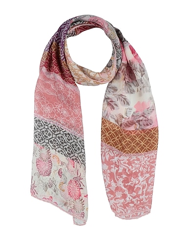 FERRAGAMO Scarves and foulards Salmon pink 100% Silk