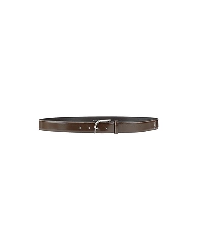 MAISON MARGIELA Leather belt Dark brown Soft Leather