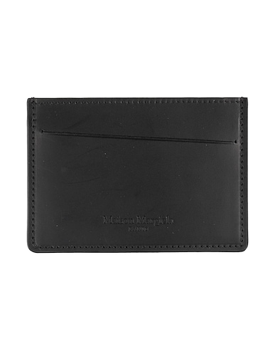 MAISON MARGIELA Document holder Black 100% Bovine leather
