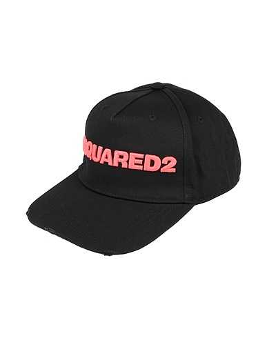 DSQUARED2 Cappello Nero 100% Cotone