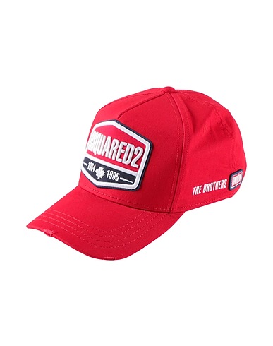 DSQUARED2 Cappello Rosso 100% Cotone