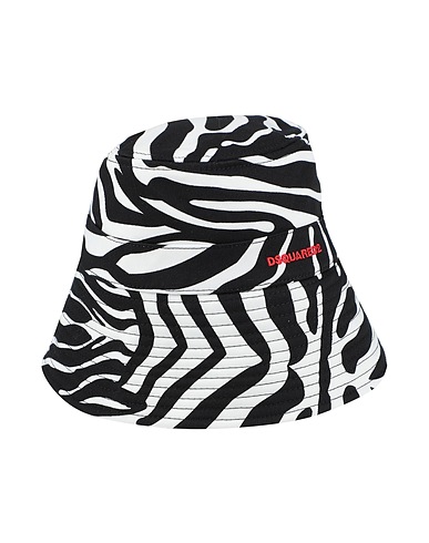 DSQUARED2 Hat Black 100% Cotton