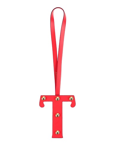 BURBERRY Portachiavi Rosso 100% Pelle di vitello