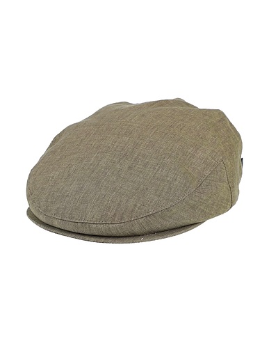 BORSALINO Hat Military green 100% Linen