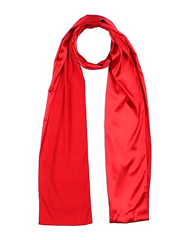 MAISON MARGIELA Scarves and foulards Red 94% Silk, 6% Elastane