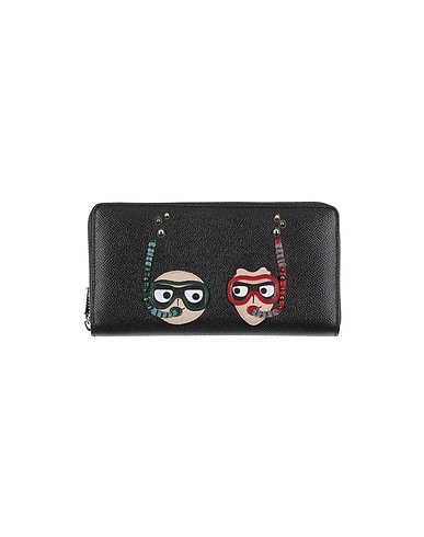 DOLCE & GABBANA Wallet Black Soft Leather
