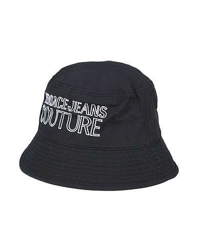 VERSACE JEANS COUTURE Hat Black 100% Polyester