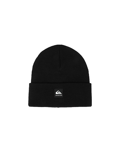 QUIKSILVER Hat QS Berretto Brigade Beanie
 Black 100% Acrylic
