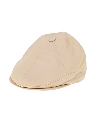 BORSALINO Hat Beige 98% Cotton, 2% Elastane