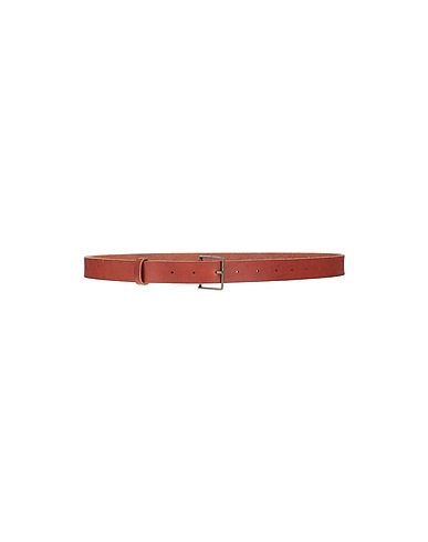 FORTE_FORTE Belts Brown 100% Soft Leather