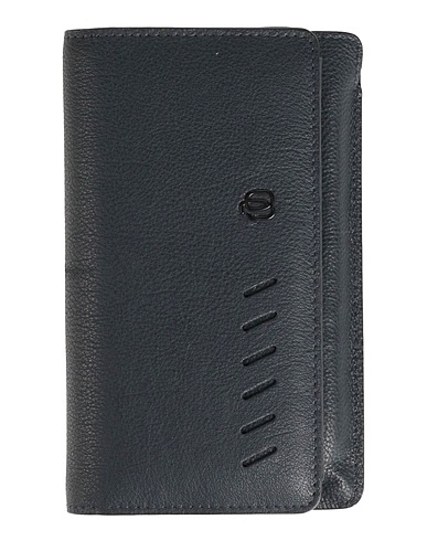 PIQUADRO Θήκη εγγράφων Σκούρο μπλε της νύχτας Δέρμα