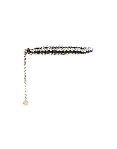 PINKO Regular belt Black 100% Aluminium, Brass, Polyurethane