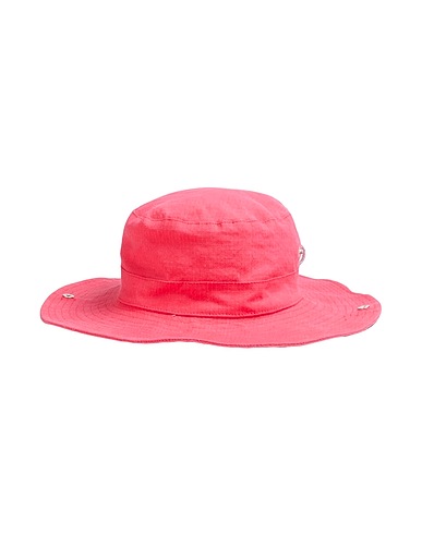 ISABEL MARANT Hat Fuchsia 51% Linen, 47% Cotton, 2% Elastane