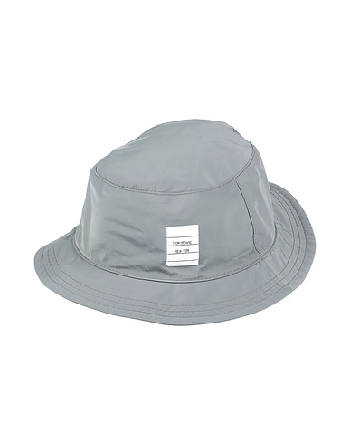 THOM BROWNE Hat Grey 100% Polyester