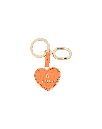 FURLA Key ring FURLA MAGNOLIA KEYRING HEART - METALLO+ARES
 Orange 80% Metal, 20% Soft Leather