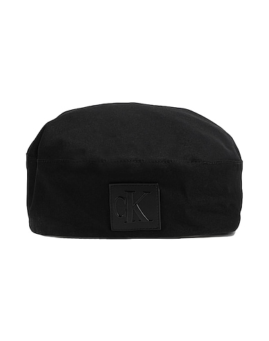 CALVIN KLEIN JEANS Hat BERET
 Black 100% Organic cotton