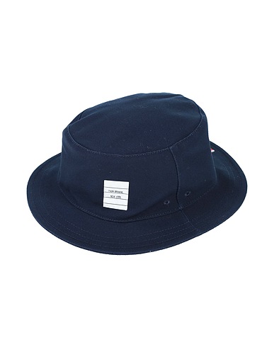 THOM BROWNE Cappello Blu notte 100% Cotone